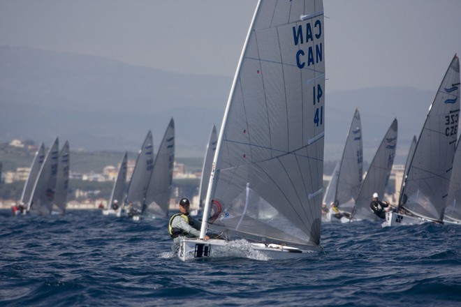 2008 Finn Europeans Marina Scarlino CAN Chris Cook wins race 5 © James Taylor